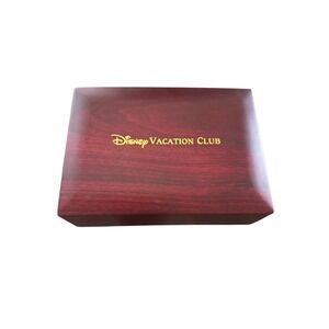 Disney Vacation Club Wooden Keepsake Box DVC Membership Memorabilia